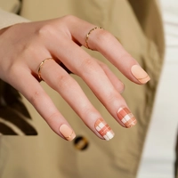 Cozy Checks Semi Cured Gel Wraps