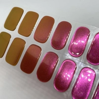 Berry Cider Chrome Semi Cured Gel Wraps