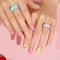Retro Pop Semi Cured Gel Wraps