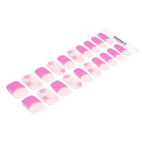 Bubblegum Beach Semi Cured Gel Wraps