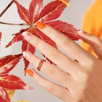 Falling For Florals Semi Cured Gel Wraps