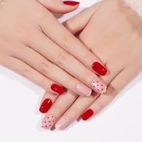 Velveteen Dots Semi Cured Gel Wraps