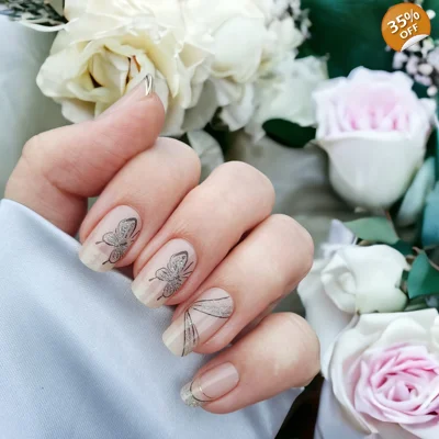 Silver Flight Semi Cured Gel Wraps