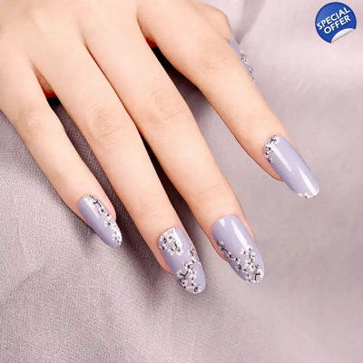 Blossoming Semi Cured Gel Wraps