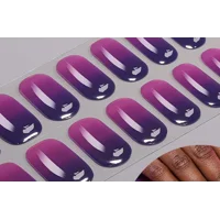 Berry Fade No UV Gel Wraps