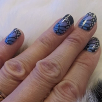 Butterfly Wings Semi Cured Gel Wraps