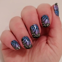 Butterfly Wings Semi Cured Gel Wraps