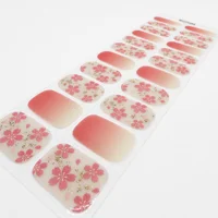 Tokyo Rose No UV Gel Wraps