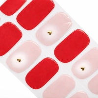 Heart of Gold Semi Cured Gel Wraps