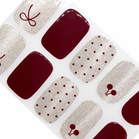 Cherry Charm Semi Cured Gel Wraps