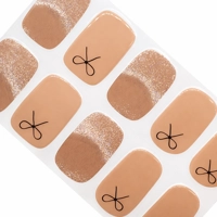 Little Bow Chic Semi Cured Gel Wraps