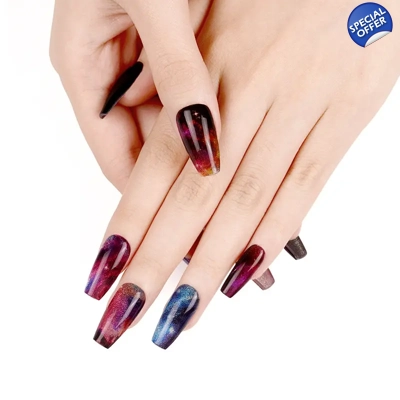 Cosmic Panther Semi Cured Gel Wraps