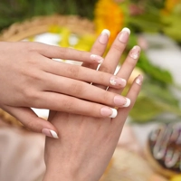 Daisy Tips Semi Cured Gel Wraps