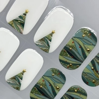Christmas Trees Please Semi Cured Gel Wraps