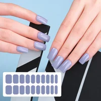 Periwinkle Semi Cured Gel Wraps