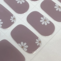 Dewberry Daisies Semi Cured Gel Wraps