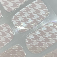 Houndstooth Semi Cured Gel Wraps