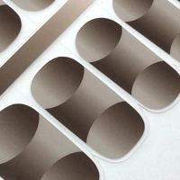 Twisted French Semi Cured Gel Wraps