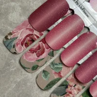 Blush Floral Ombre