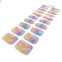 Rainbow Haze Semi Cured Gel Wraps