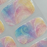 Rainbow Haze Semi Cured Gel Wraps