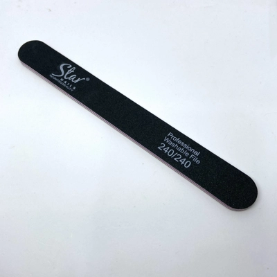 Star Professional Washable Nail File 240 grit (2 pack)