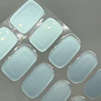 Seafoam Pearl Semi Cured Gel Wraps