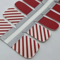 Red Stripe Pedi Pack