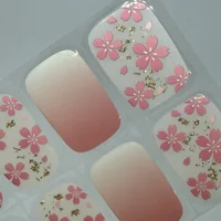 Tokyo Rose No UV Gel Wraps