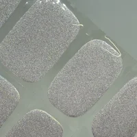 Silver Haze No UV Gel Wraps