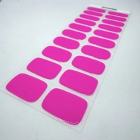 Electric Pink Semi Cured Gel Wraps