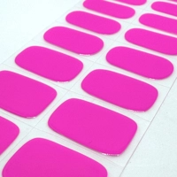 Electric Pink Semi Cured Gel Wraps