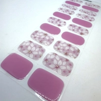 Blushing Petals Semi Cured Gel Wraps