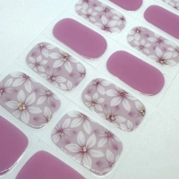 Blushing Petals Semi Cured Gel Wraps