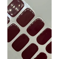 Oxblood Semi Cured Gel Wraps