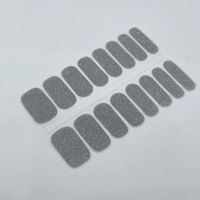 Vintage Pewter Semi Cured Gel Wraps