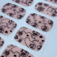 Boo Crew Semi Cured Gel Wraps