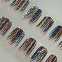 Glitterfall Semi Cured Gel Wrap