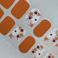 Falling For Florals Semi Cured Gel Wraps