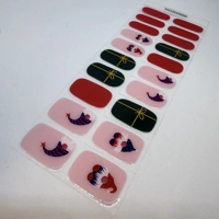 Ho Ho Gnome Semi Cured Gel Wraps