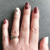 Bow Me Away Semi Cured Gel Wraps