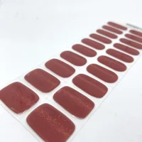 Treacle Toffee Semi Cured Gel Wraps