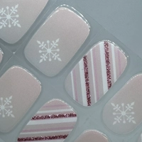 Merry in Pink Semi Cured Gel Wraps