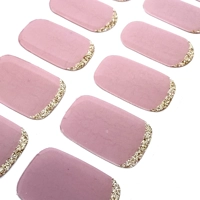 Softly Gilded Semi Cured Gel Wraps