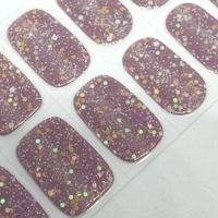 Funfetti Glow Cat's Eye (Glow in the Dark) Semi Cured Gel Wraps