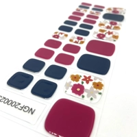 Boho Flowers Semi Cured Gel Pedi Pack