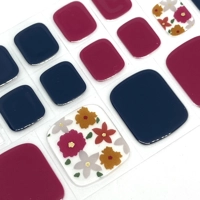 Boho Flowers Semi Cured Gel Pedi Pack