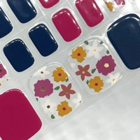 Boho Flowers Semi Cured Gel Pedi Pack