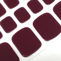 Black Cherry Semi Cured Gel Pedi Pack