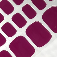 Black Cherry Semi Cured Gel Pedi Pack